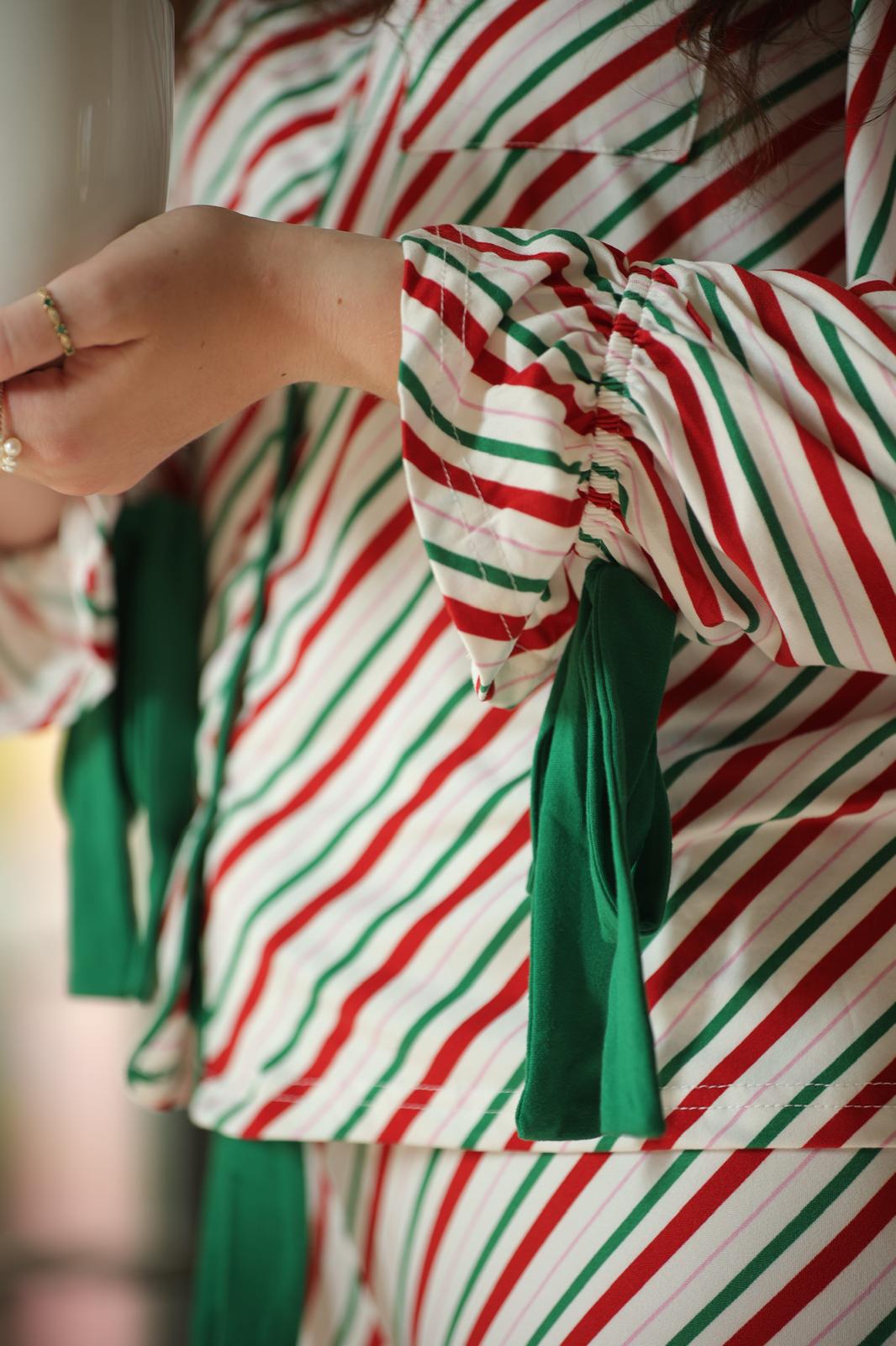 Candy Cane Stripe Pajamas