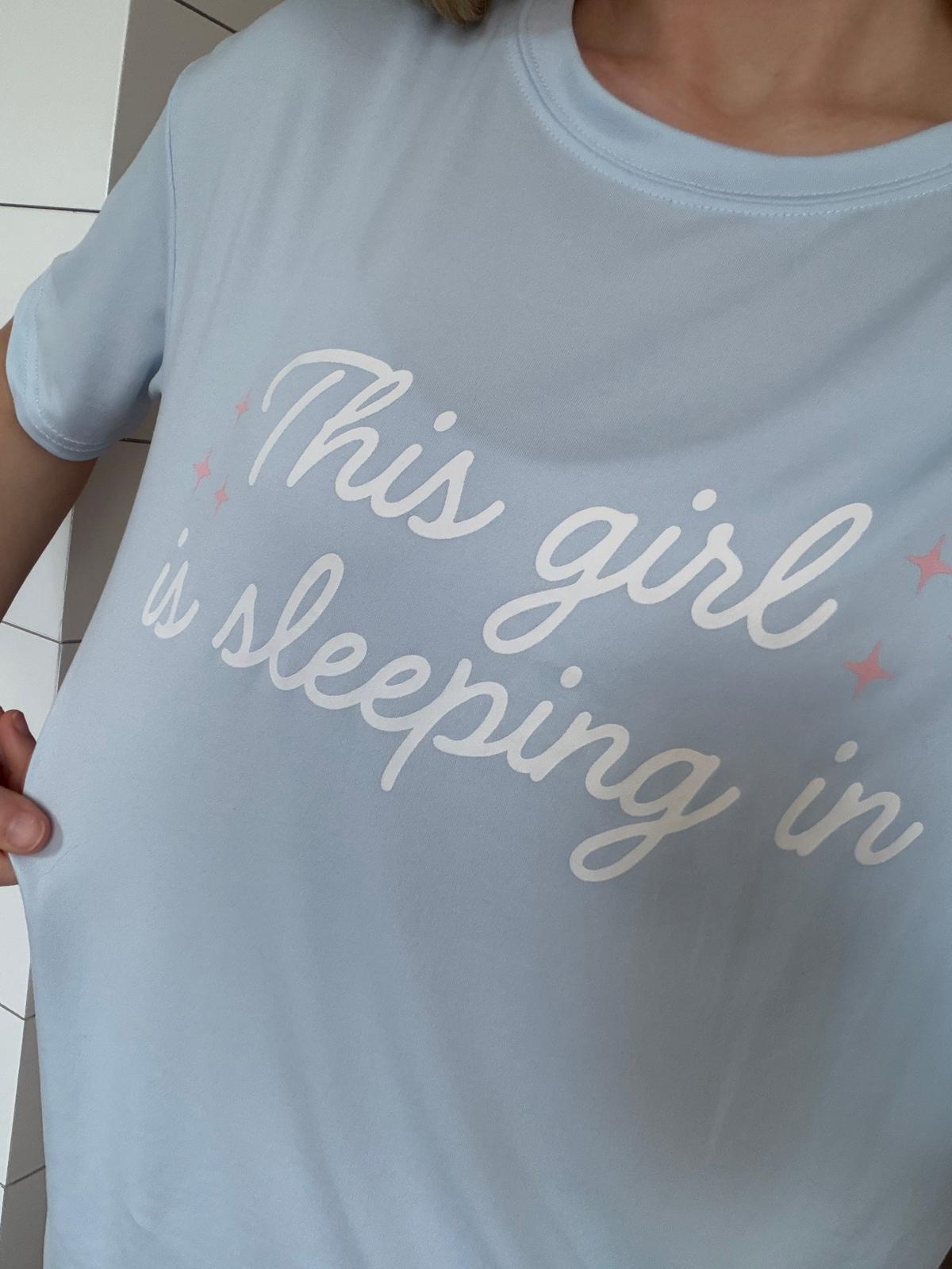 This Girl Is Sleeping Boxer PJ Set