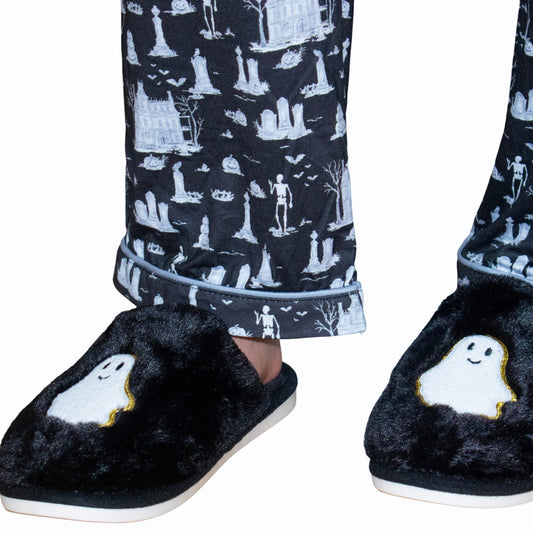 Cozy Ghost Slippers